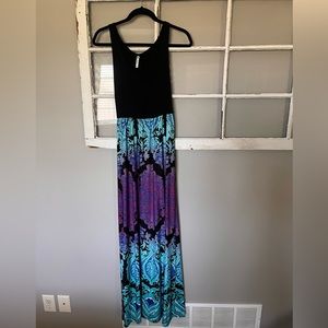 Boutique maxi dress - size small